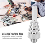 ANGGREK Ceramic Heating Coil, 3 Pack Replacement for Pen Pro Plus and Seahorse X III 3.0 Soldering Iron, with Rapid Heating Technology, for 510 Thread Devices