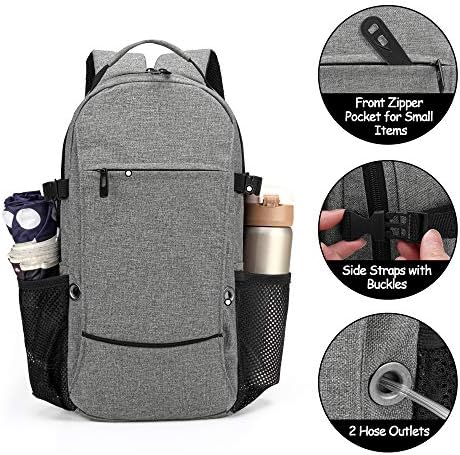 CURMIO Oxygen Tank Backpack, Portable Oxygen Cylinder Bag for Travel, Fits for Tank Size M2, M4/A, ML6, M6/B, M7, M9/C