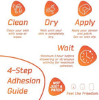 Not Just A Patch X-Patch CGM Sensor Patches (20 Pack) - Water Resistant Omnipod 5 Adhesive Patches - Durable for Active Lifestyle for 10-14 Days - Compatible with Dexcom G6, Libre 2 in Multi-Color