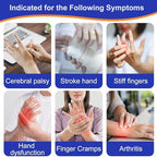Rehabilitation Robot Glove for Stroke Hemiplegia Finger Hand Stroke Recovery Equipment for Left or Right Robotic Hand Trainer with Heating Massage Mirror Glove (Right Hand, M)