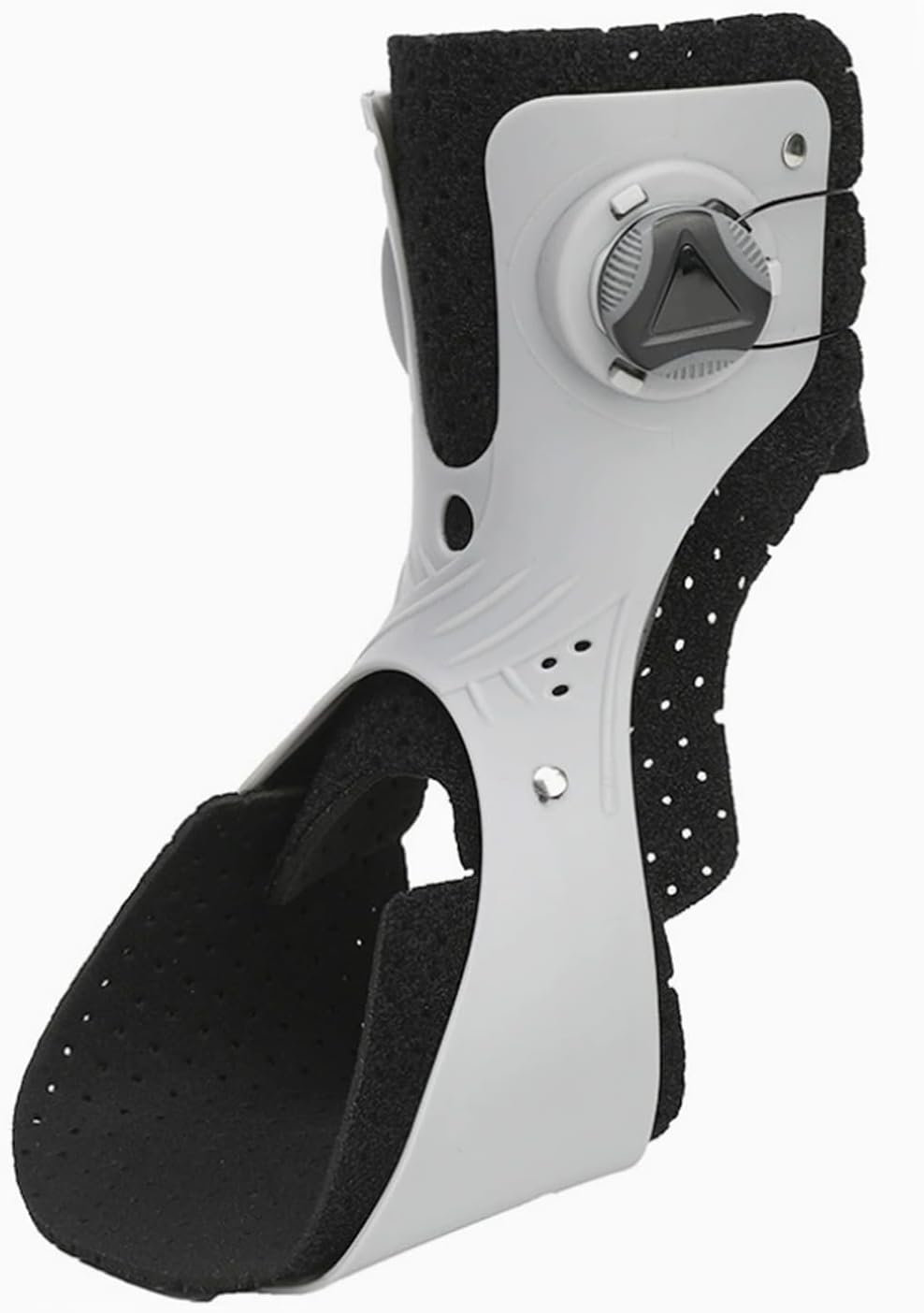 SFKLYU Drop Foot Brace Stabilizer, AFO Drop Foot Brace Orthosis, Lightweight Foot Support for Walking with Shoes, Lightweight & Invisible,A1 right,XXL