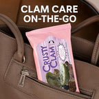 Crusty Clam Wipes - Funny Moist Wipes for Women, Hilarious Gag Gift & Party Favor - Bachelorette Supplies, White Elephant Gifts, Stocking Stuffer Essential