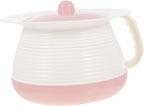 1set Portable Covered Spittoon for Elderly and Boy Girl Practical Chamber Pot Non- Handle for Home Use Easy to Isolation Plastic Material