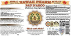 HawaiiPharm PAU d'arco Liquid Extract, PAU d'arco Liquid (Tabebuia impetiginosa) Tincture, Herbal Supplement, Made in USA, 4 fl.oz