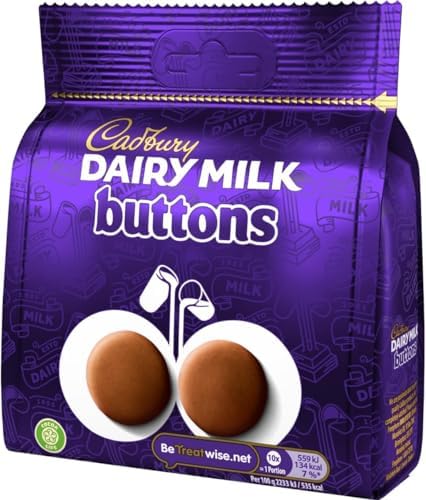 Cadbury Dairy Milk Buttons 85g (Pack of 1)