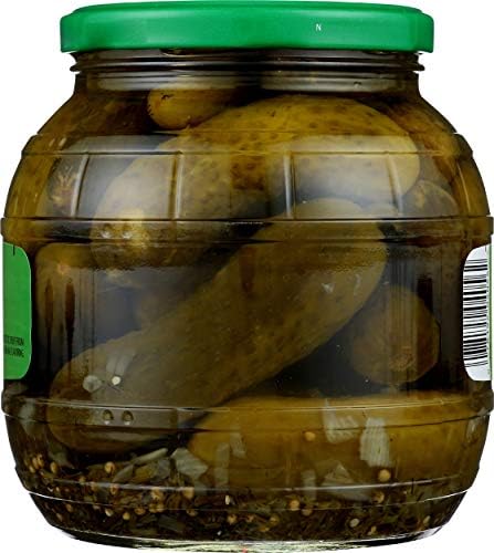 Kühne, Barrel Gherkins, 35.9 Ounce (Pack of 6)