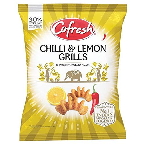 Cofresh Chilli & Lemon Potato Grills - 80g (0.17 lbs)