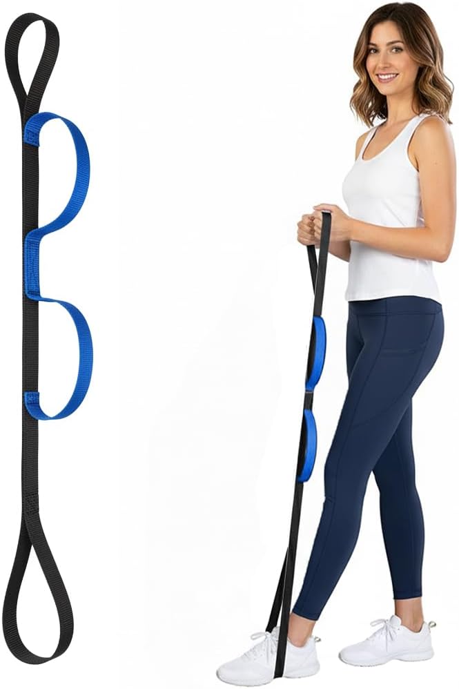 42 Inch Leg Lifter Strap Hand Grip for Adult, Senior, Elderly,Long Legs, Mobility aids