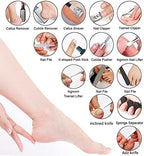 36 in 1 Pedicure Kit, Professional Pedicure Tools Foot Rasp Foot Dead Skin Remover for Home & Salon Care