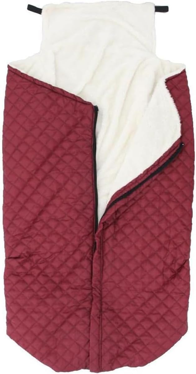 DaoGeSir Wheelchair Blanket Thicken Half Wrapped Keep Warm Blanket Versatile Leisure Blanket Lap Blanket Elderly Wheelchair Zip Blanket for Manual and Powered Wheelchairs Leg Blanket
