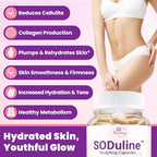 Anti Cellulite Supplement, SODuline™ Sculpting Capsules with French Melon SOD & Phyto Beadlets, Cellulite Reduces, Cellulite Remover for Legs, Skin Smoothing & Thighs, Collagen Supplements, 60 Caps