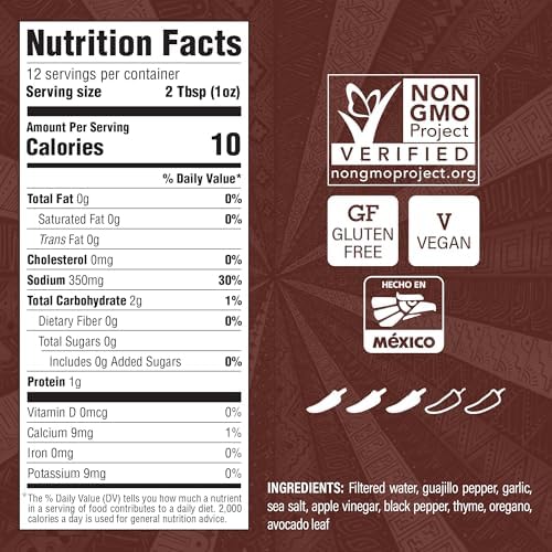 Ya Oaxaca - Barbacoa Adobo Marinade - Rich & Complex Flavor - Made with Chile Guajillo & Avocado Leaf - Brush on Chicken, Beef, Pork, or Veggies - Vegan, Non-GMO, Gluten Free - 12oz (Pack of 3)