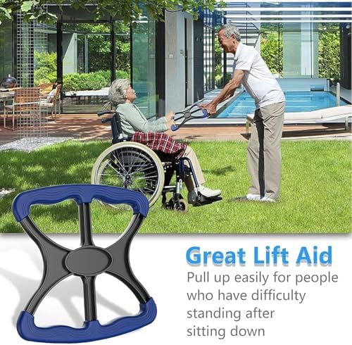 Lift Assists Standing Aid,Lift Assist Handicap Bar with None Slip Grip Handles Bariatric, Disabled, Paramedic, Therapist, Nurse Elderly Liberty Lift Handle.