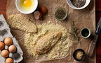 Bread Crumbs (12oz) - Golden Crisp Wheat Bread Crumbs - Bread Crumbs for Coating & Stuffing - Coat Burger, Schnitzel, Vegetables, Meatballs - Resealable Packaging