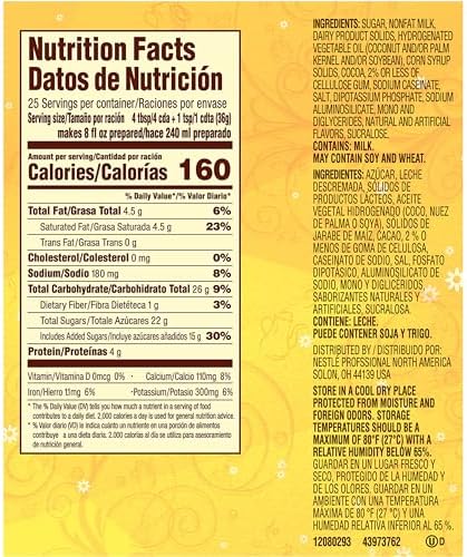 Nestle Abuelita Hot Cocoa, Authentic Mexican Hot Chocolate, Instant, Bulk for Schools and Holiday Parties, 2 lb Bag