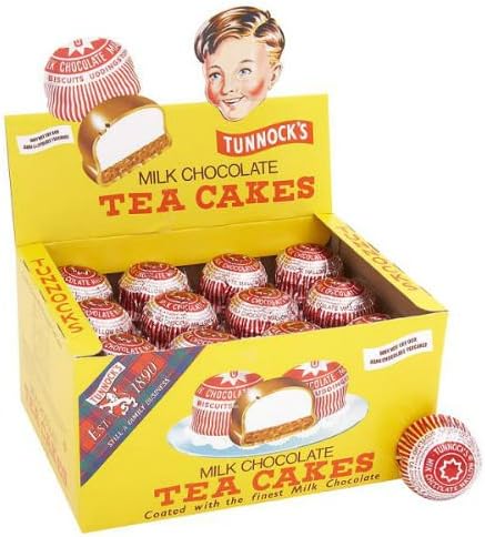 Tunnock's Milk Chocolate Tea Cakes 36 x 24g 288 x 24g