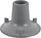 FOMIYES Non-Slip Rubber Suction Cup Feet for Toilet Rail and Shower Chair, Replacement Pads for Bathroom Stool, 3.74X3.74X2.55 Inch, Grey