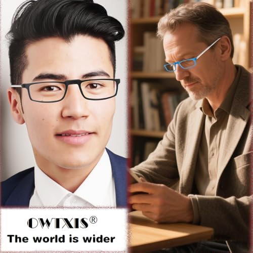 Folding Reading Glasses for Women Men, Blue Light Easy Carry Readers with Ultra-light Pocket Keychain Bags