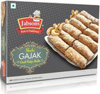Jabsons - Shahi Gajak, Gud Kaju Rolls, 350 G (12.5 Oz)