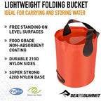 Sea to Summit Folding Bucket, Collapsible Camp Kitchen Bucket