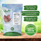 NUTS U.S. - Dried Whole Strawberries, Sweet, Dehydrated, NON-GMO Fruit Snacks In Resealable Bag!!! (1 LB)