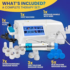 Shockwave Therapy Machine - Softwave Therapy Machine, Relieve Joint and Muscle Pain in The Body, for Home and Institution Use