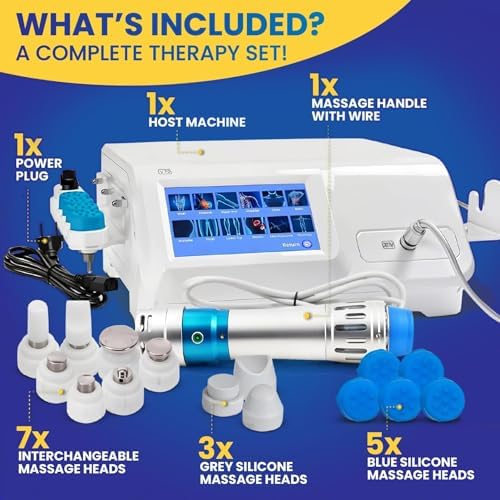 Shockwave Therapy Machine - Softwave Therapy Machine, Relieve Joint and Muscle Pain in The Body, for Home and Institution Use