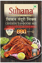 Suhana Chicken Tandoori Paste 100g Pouch| Spice Mix | Easy to Cook - Pack of 6
