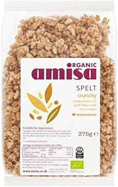 Amisa Organic Spelt Crunchy 375g - Pack of 2