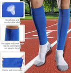 6 Pairs Calf Compression Sleeve for Men and Women, Calf Sleeves, Anti Slip Design, Footless Compression Sock for Running Athlete Cycling(6 Colors)