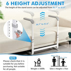 Chair Couch Stand Assist Height Adjustable Chair Couch Lift Assist for Elderly Sit to Stand Mobility Standing Aid Rail for Couch Sofa Chair Toilet Bed Loading 330 lbs