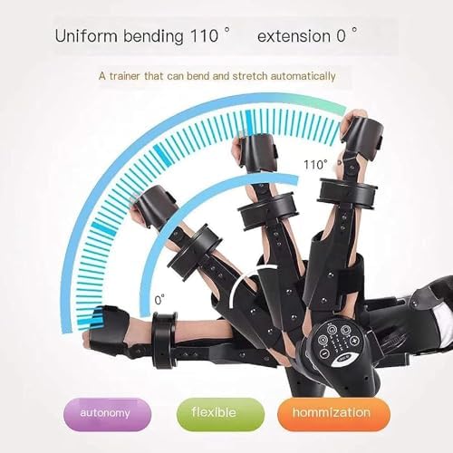 Electric Elbow Rehabilitation Device Hinged Elbow Support Arm Exerciser Suitable for Stroke Hemiplegia Patients (Left Hand)