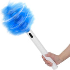Electric Duster Brush, Rechargeable 360° Spin Electric Feather Duster Cleaner Cleaning Brush, Reusable Small Duster Motorized Dust Wand for Car Interior, Office, Furniture