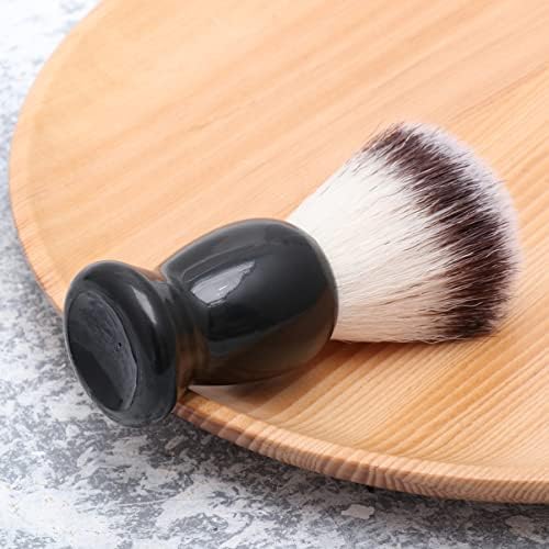 Baluue Professional Wet Shave Brush for Men Nylon Shaving Brush Beard Brush Mustache Brush Hair Beard Brush Scentless Beard Shaving Brush for Men Facial Care Hair Wet