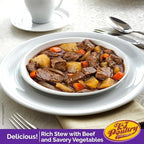 KJ Poultry Kosher for Passover Gluten Free Meals, Beef Goulash Stew with Vegetables (1 Pack) Prepared Entree Fully Cooked, Shelf Stable Microwave Dinner, Travel, Military, Camping, Emergency Survival