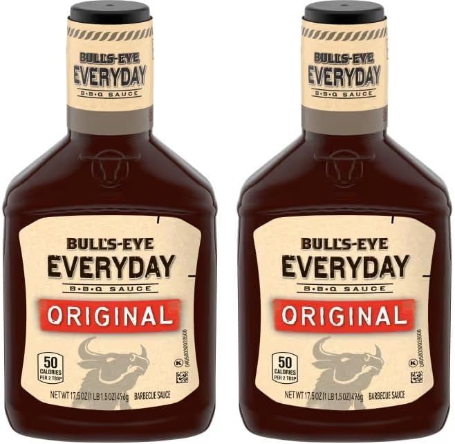 BULL'S-EYE Everyday Original BBQ Sauce (Pack of 2)