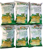 St Mary's Jamaican Breadfruit chips lightly salted (Pack of 6)