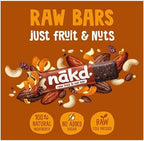 Nakd Bars, Cocoa Orange Raw Fruit and Nuts, Gluten Free, Dairy Free, Vegan, 18 x 35g Bars