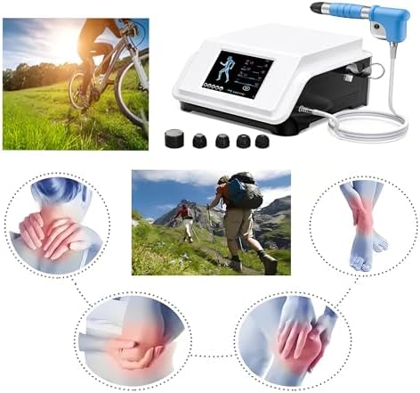 Extracorporeal Shockwave Therapy Machine -Musculoskeletal Shock Wave Therapy Device,Non-invasive Soft Tissue Injury Therapy Shockwave Machine Muscle Relaxation Pain Relief