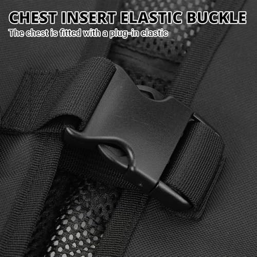 Upgraded Motorcycle Airbag Vest,Breathable Waterproof with Reflective Strips,Protective Gear for ATV,UTV Motocross Ricing