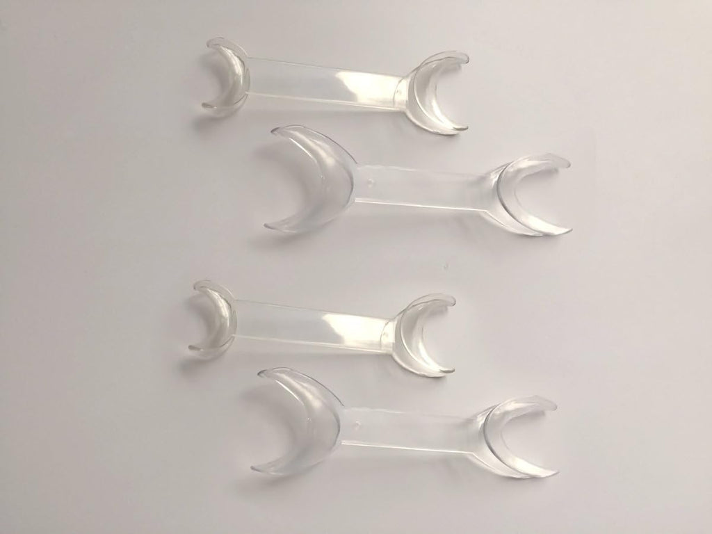 Airgoesin 4pcs/2sets Dental Double-Headed T-Shape Intraoral Cheek Lip Retractor Mouth Opener