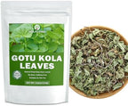 Dried Gotu Kola Leaves - 4.0 oz, Cut & Sifted, All-Natural Gotu Kola Herbal Tea, Cut & Sifted, No Additives