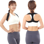 Black Breathable Sitting Posture Correction Band Suitable for Both Men Women