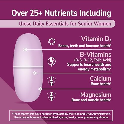 21st Century Sentry Senior Women 50 Plus Tablets, 100 Count (27542)