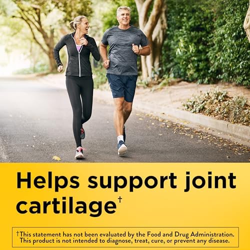 Nature Made Glucosamine Chondroitin Complex with MSM, Dietary MSM Glucosamine Chondroitin Supplement for Joint Support, 120 Caplets, 60 Day Supply
