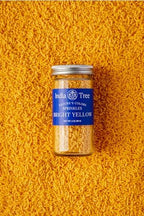 Bright Yellow Sprinkles – Vegan, Non‑GMO, Dye‑Free, Allergen‑Free, 3 oz Jar – India Tree Nature’s Colors