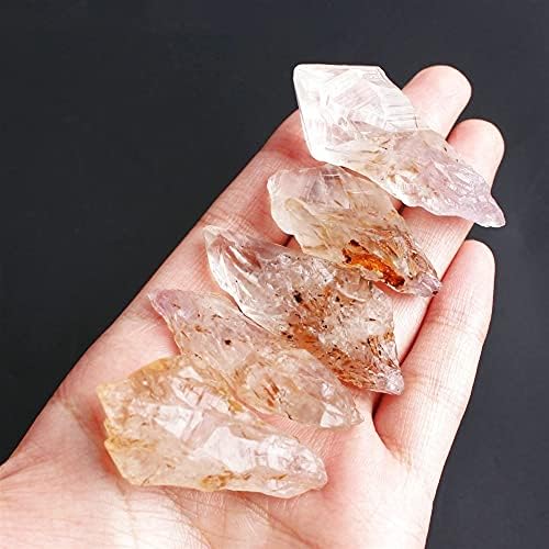 SaditY Health & Household 1Lot Natural Auralite-23 Rare Purple Titanium Quartz Rough Stones Point Pendants Raw Crystals Black Hairstone Healing (Color : Purple Auralite 23, Size : 30g)