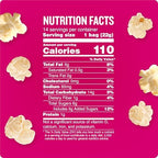 Angie's BOOMCHICKAPOP Sweet & Salty Kettle Corn Popcorn, Non-Candy Easter Basket Stuffer, 0.77 oz. Individual Bag, 14-Count