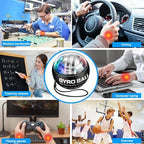 Auto-Start Wrist Power Gyro Ball with LED Lights, Wrist Strengthener and Forearm Exerciser for Stronger Arm Fingers and Muscle