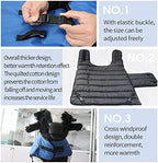 Calf Blanket Calves Warm Clothes Calf Saver Coat Warmming Jacket Vest Keep Cow Goat Warm Thickend Windproof Belly Protection Large Size 1PCS